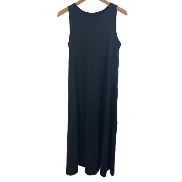 Kowtow Tank Swing Maxi Dress Womens S Small Black Organic Cotton - Picture 2 of 5